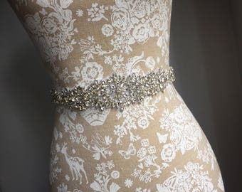 Vintage Wedding Dress Sash